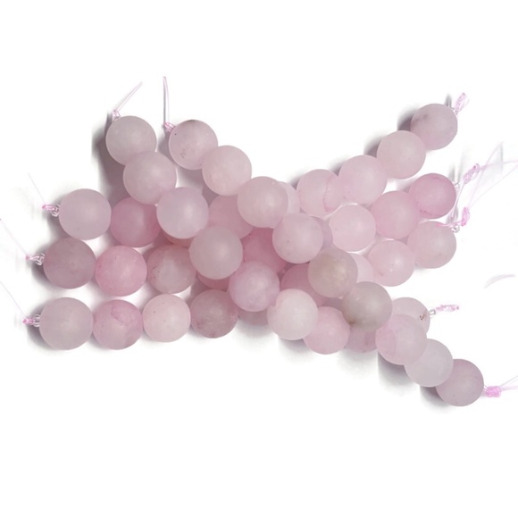 As Low As $2 10mm Rose Quartz Round Beads (9) - Picture 2 of 3